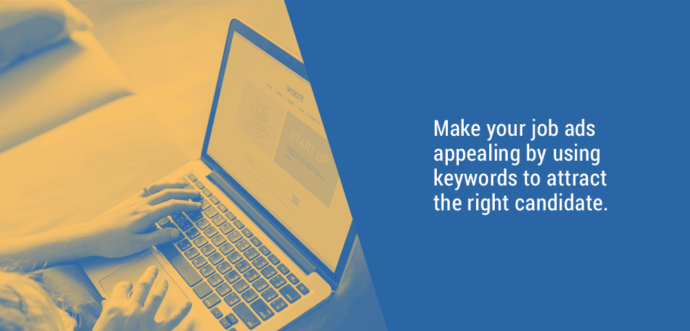 make your job ads appealing using keywords
