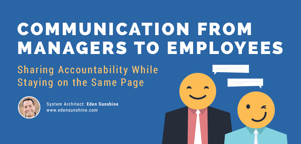 communication from managers to employers