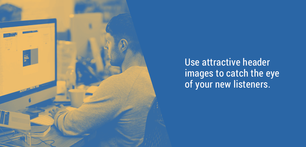 use attractive header images 