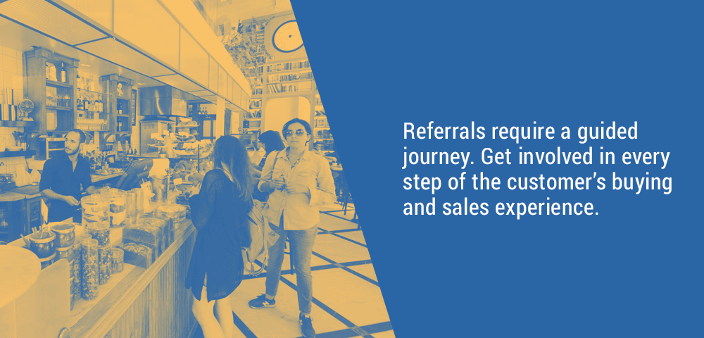 referrals require a guided journey