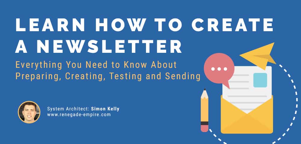 how to create a newsletter